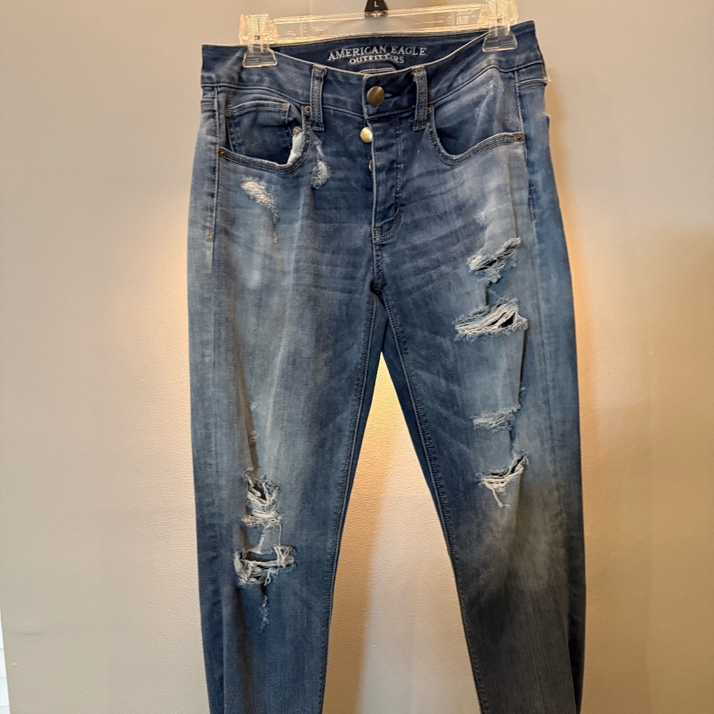 Distressed Jeans
